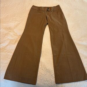 The Limited Drew fit flare Tan Trousers